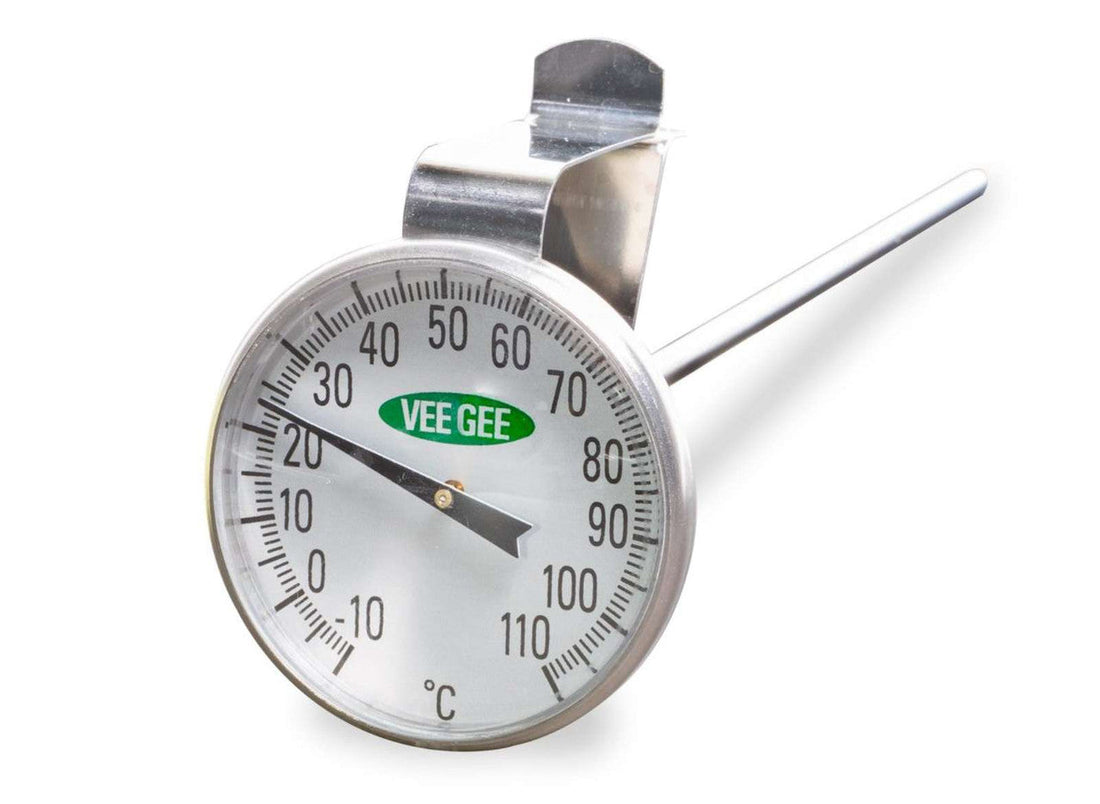 VEE GEE Scientific 82110 bimetal dial lab thermometer with 1.75 inch face