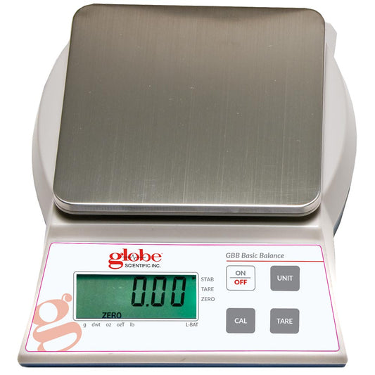 Globe Scientific GBB-6000 top-loading laboratory balance — LabSupplies.com