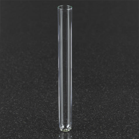 Borosilicate glass and sterile plastic culture tubes for microbiology
