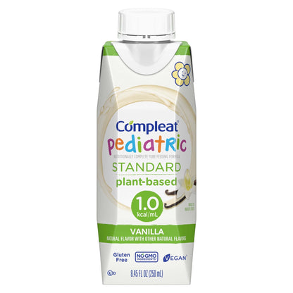Compleat® Pediatric Standard Plant-Based 1.0 Cal Tube Feed Formula, Vanilla