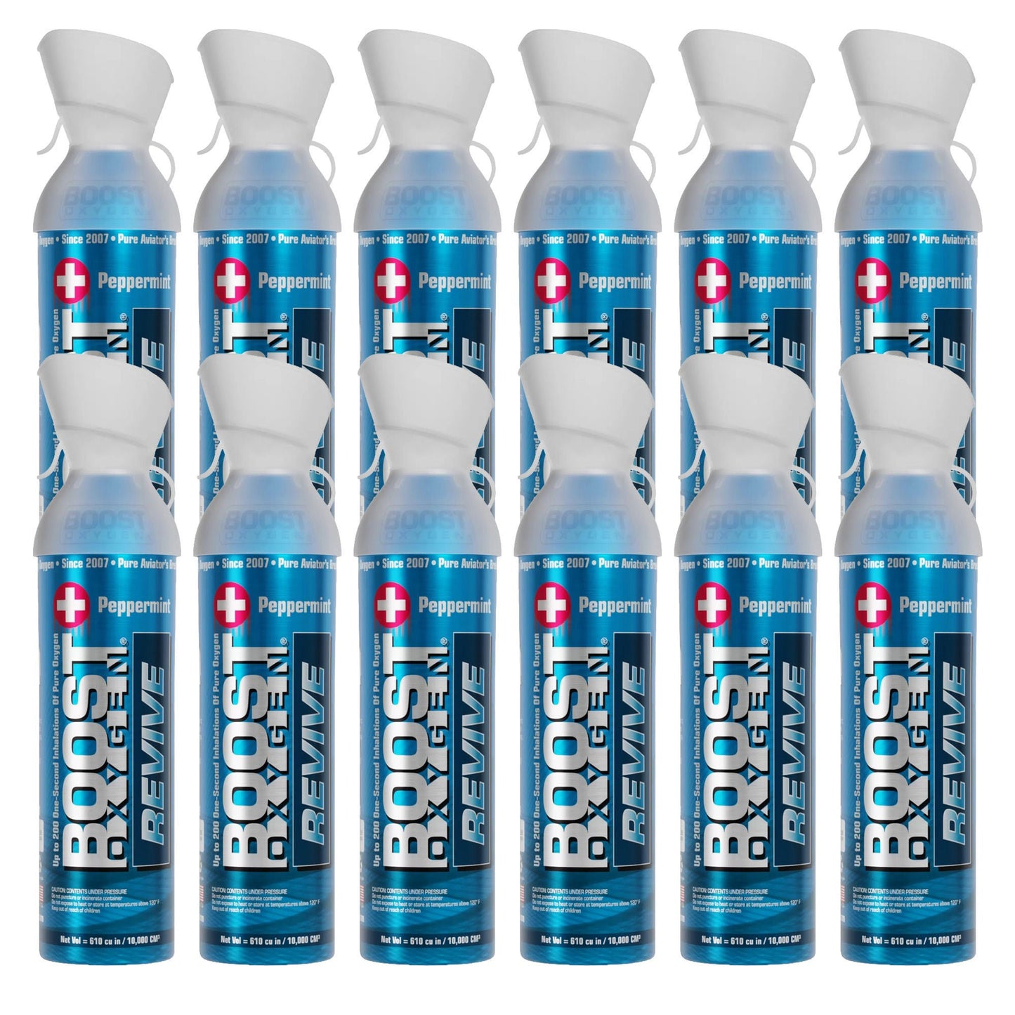 Boost Oxygen® for Respiratory Support, Peppermint Aroma