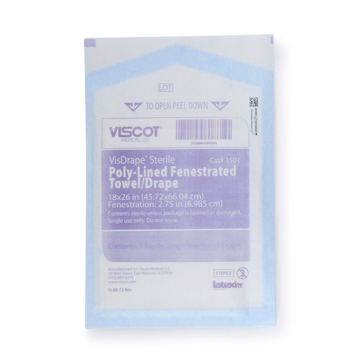 Viscot Sterile Minor Procedure Surgical Drape