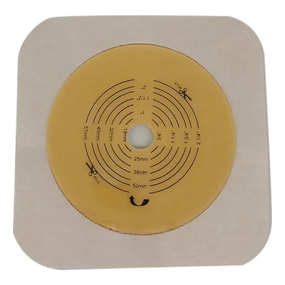 Safe n Simple Ostomy Barrier Trim to Fit, Standard Wear Flexible Tape Flange Up to 2-1/4 Inch Opening