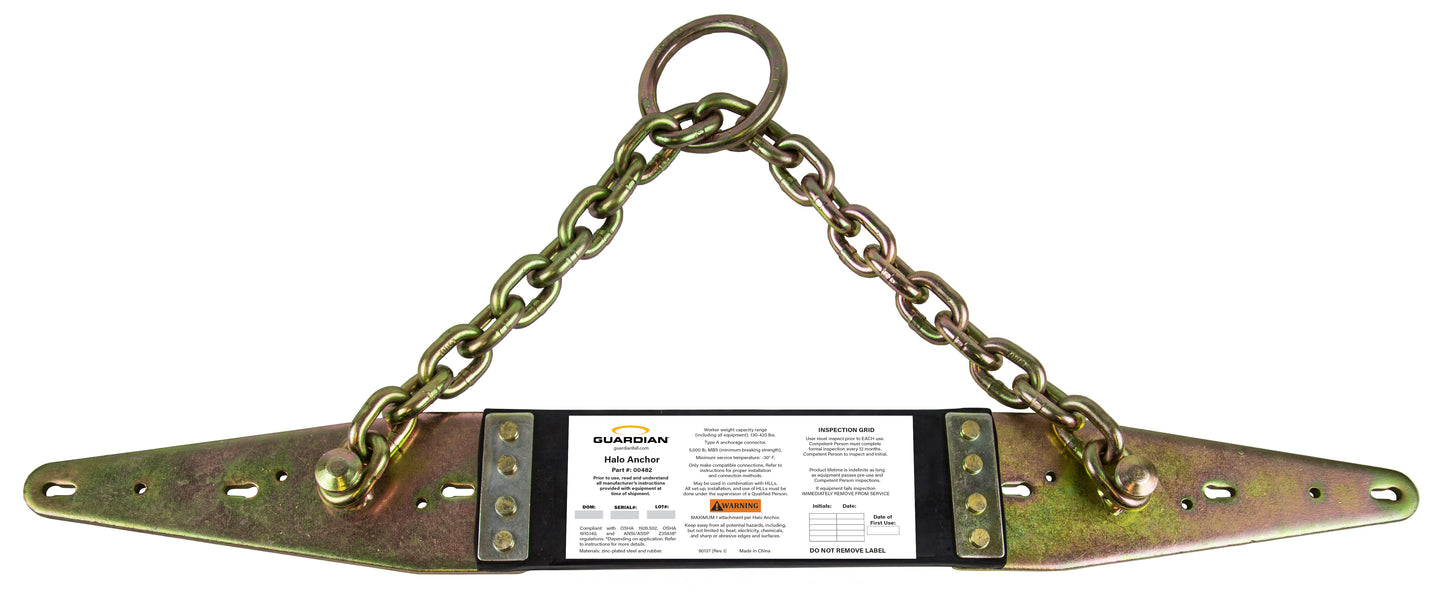 Guardian Fall Protection Halo Anchor 00482-ORS