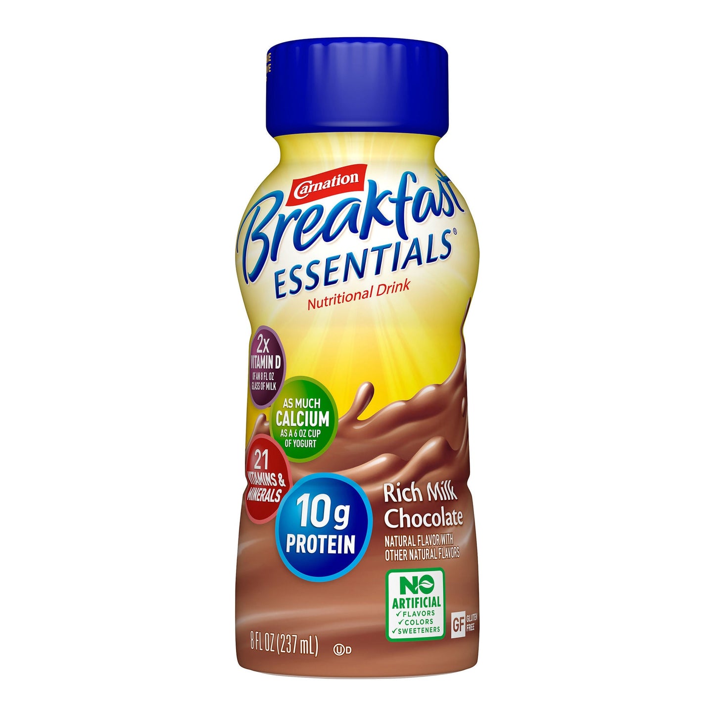 Carnation Breakfast Essentials® Chocolate Nutritional Drink, bottle