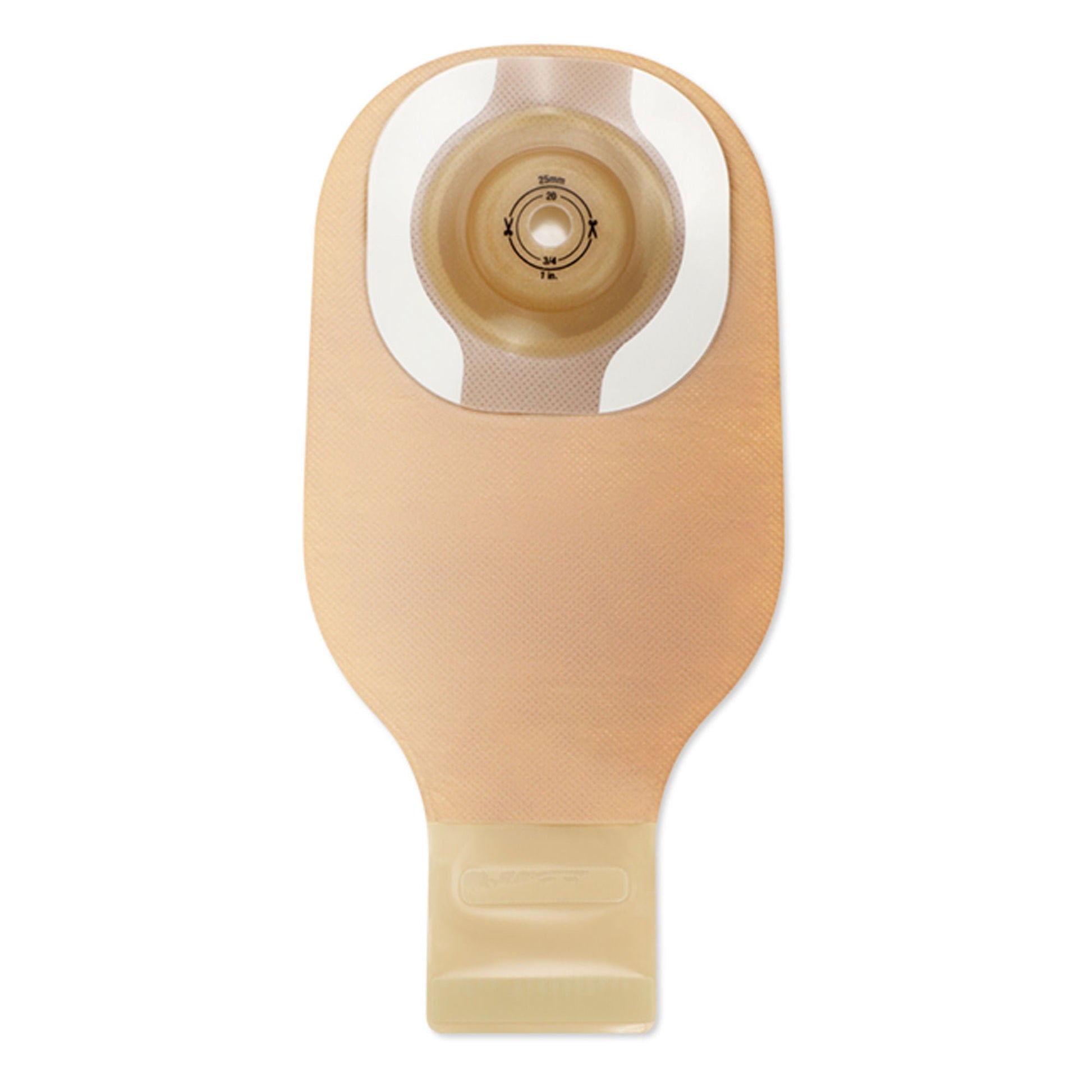 Premier™ 8984 One-Piece Ultra-Clear Ostomy Pouch, Cut to Fit Stomas up to