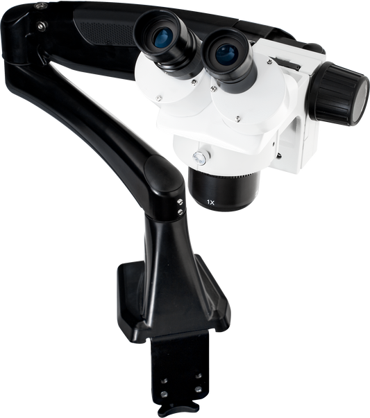 Dual Mag Stereoscope DMM-S12N-PA77 – 10×/20× Flex Arm with C-Clamp (No Light) 