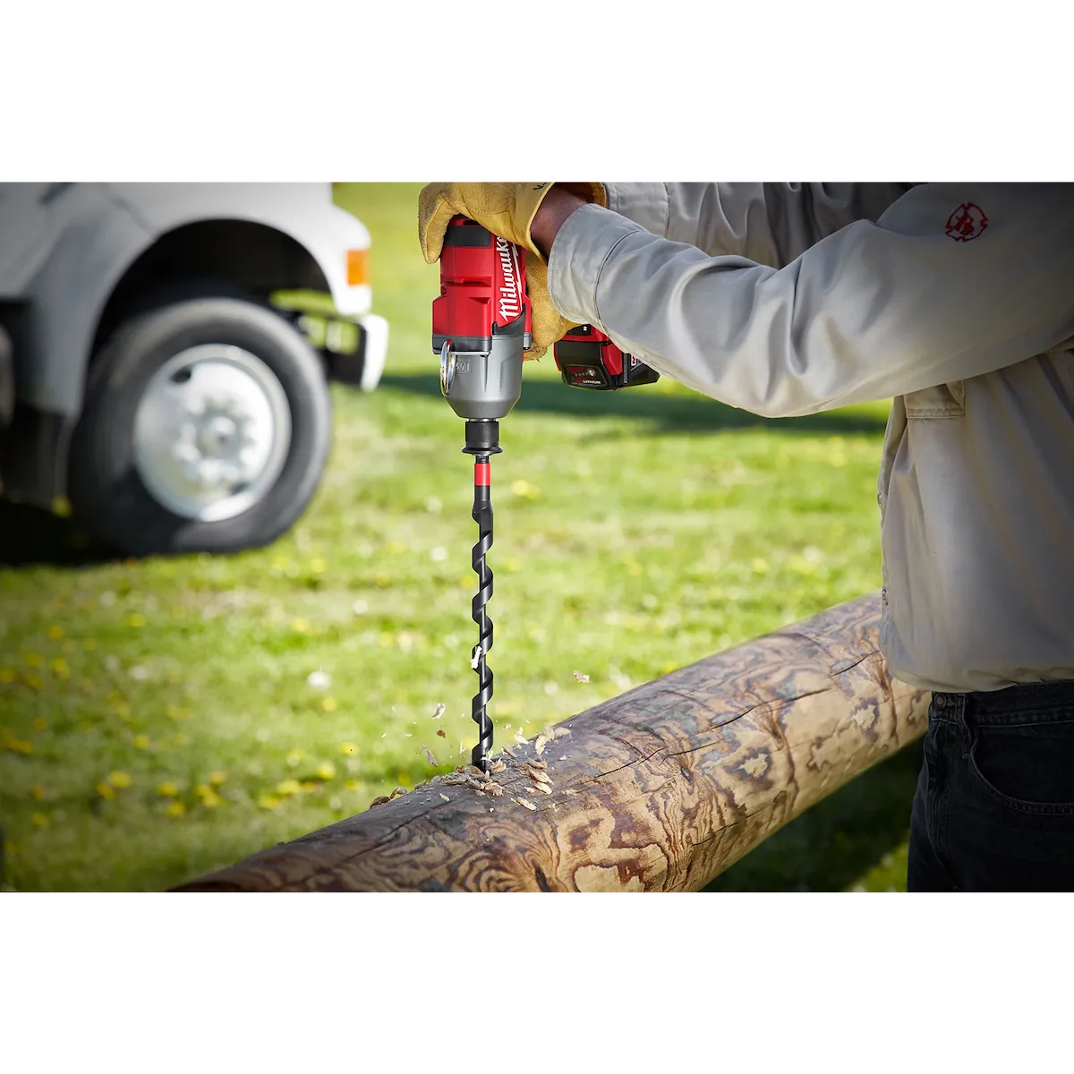 Milwaukee SHOCKWAVE Impact Duty 9/16" x 18" Lineman's Auger Bit 48-13-6703