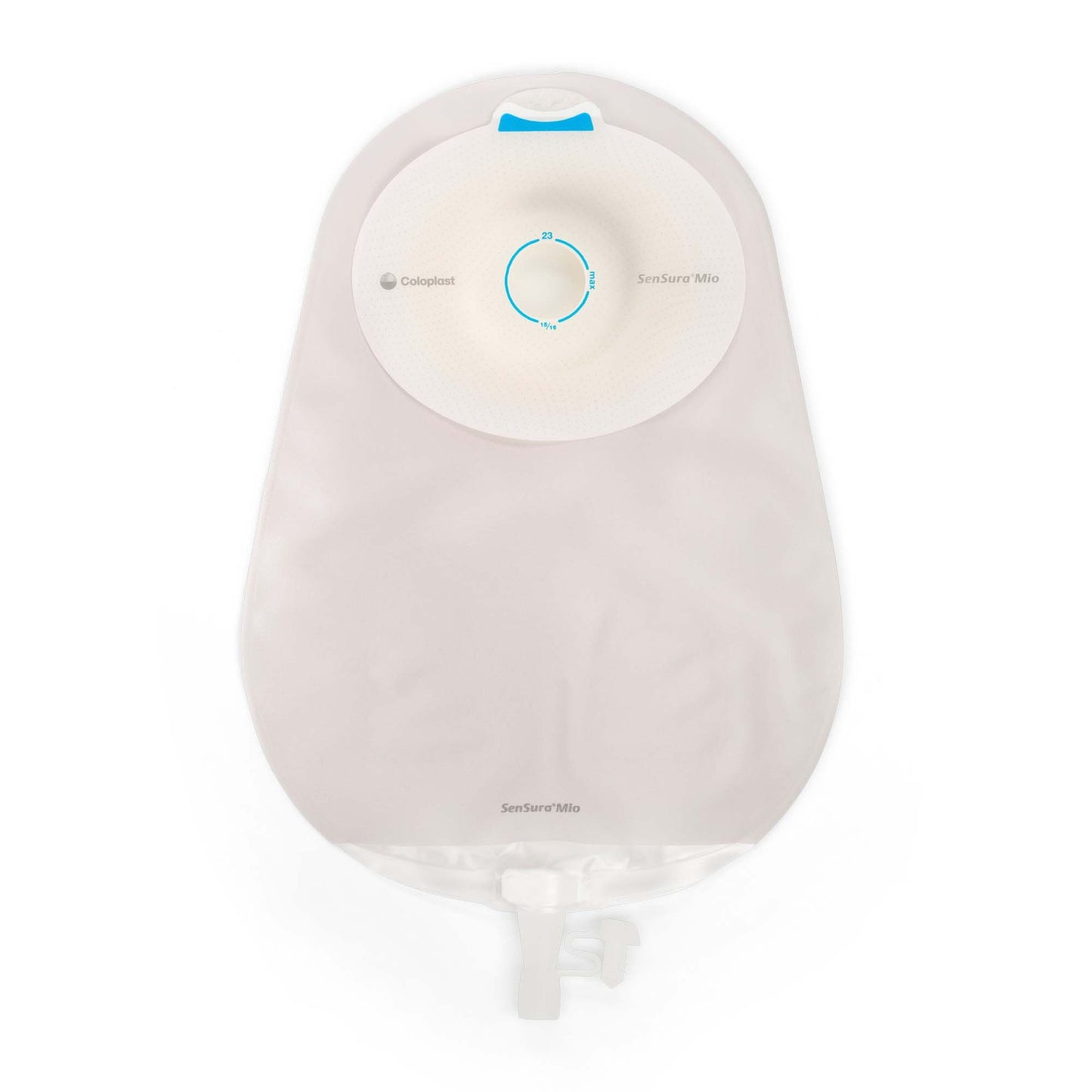 SenSura® Mio Convex Light 1-Piece Transparent Urostomy Pouch, Stoma
