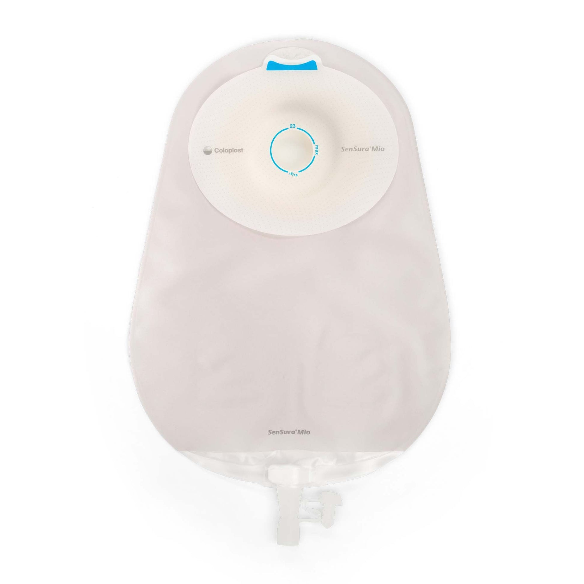 SenSura® Mio Convex Light 1-Piece Transparent Urostomy Pouch, Stoma
