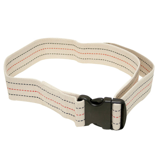 FabLife Gait Belt 72 Inch Length Pinstripe Cotton