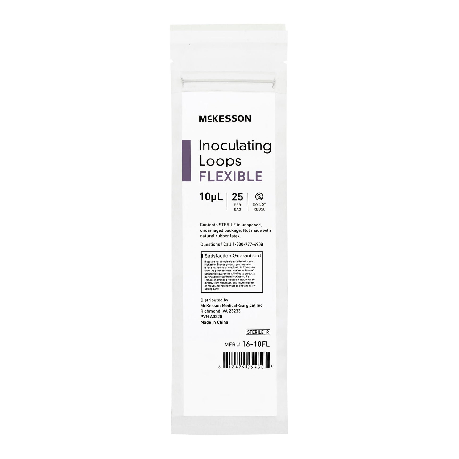 McKesson Inoculating Loop, Light Blue, 20 cm Length