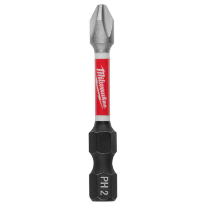 Milwaukee SHOCKWAVE Impact Duty 2" Power Bit PHILLIPS #2 Bulk 250 48-32-4862 | PH2 Drive