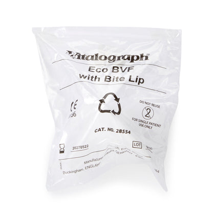 Eco BVF Filter BVF with Plastic Bite Lip (75) For MediSoft and Office Spirometers