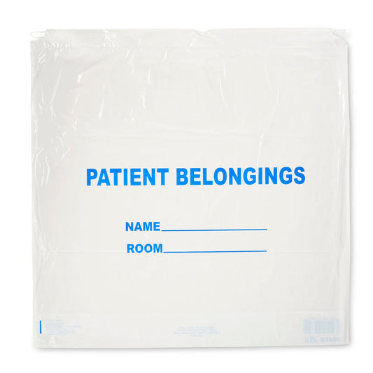 Dukal® Patient Belongings Bag, White
