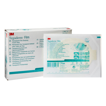 3M Tegaderm Transparent Film Dressing Frame Style Delivery Oval