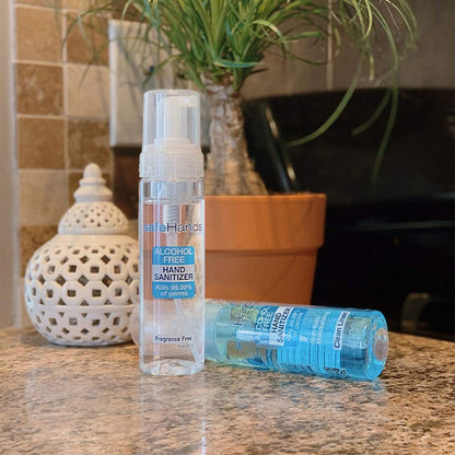 safeHands® Alcohol-Free Hand Sanitizer Bottle, Clean Linen Scent