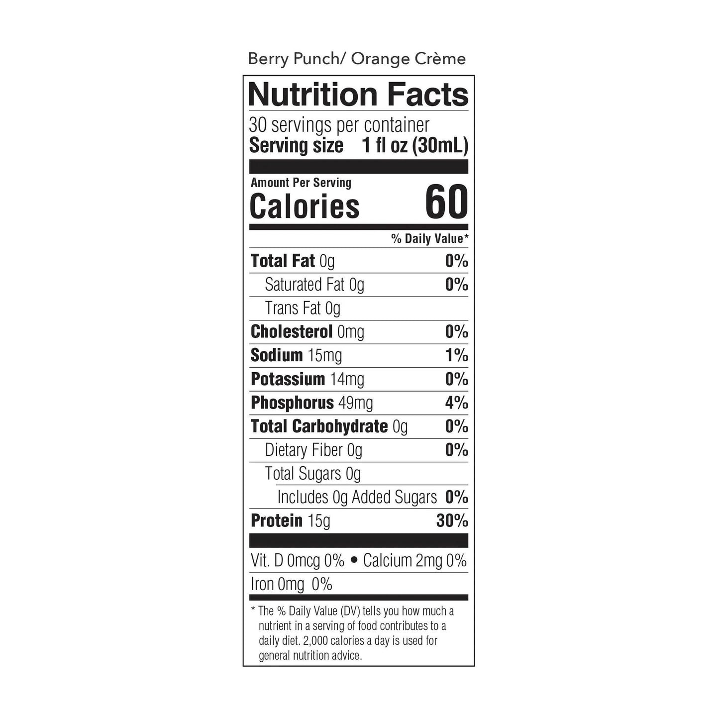 ProSource NoCarb™ Orange Crème Collagen & Whey Protein Formula, Bottle