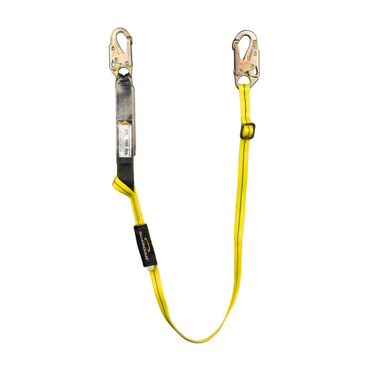 Guardian Fall Protection Shock Absorbing Adjustable Lanyard 01285 – front view