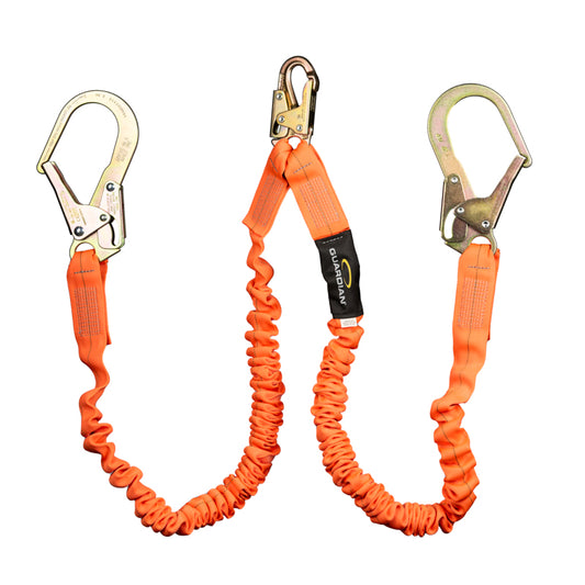 Guardian Fall Protection Stretch Lanyard 01298 – front view