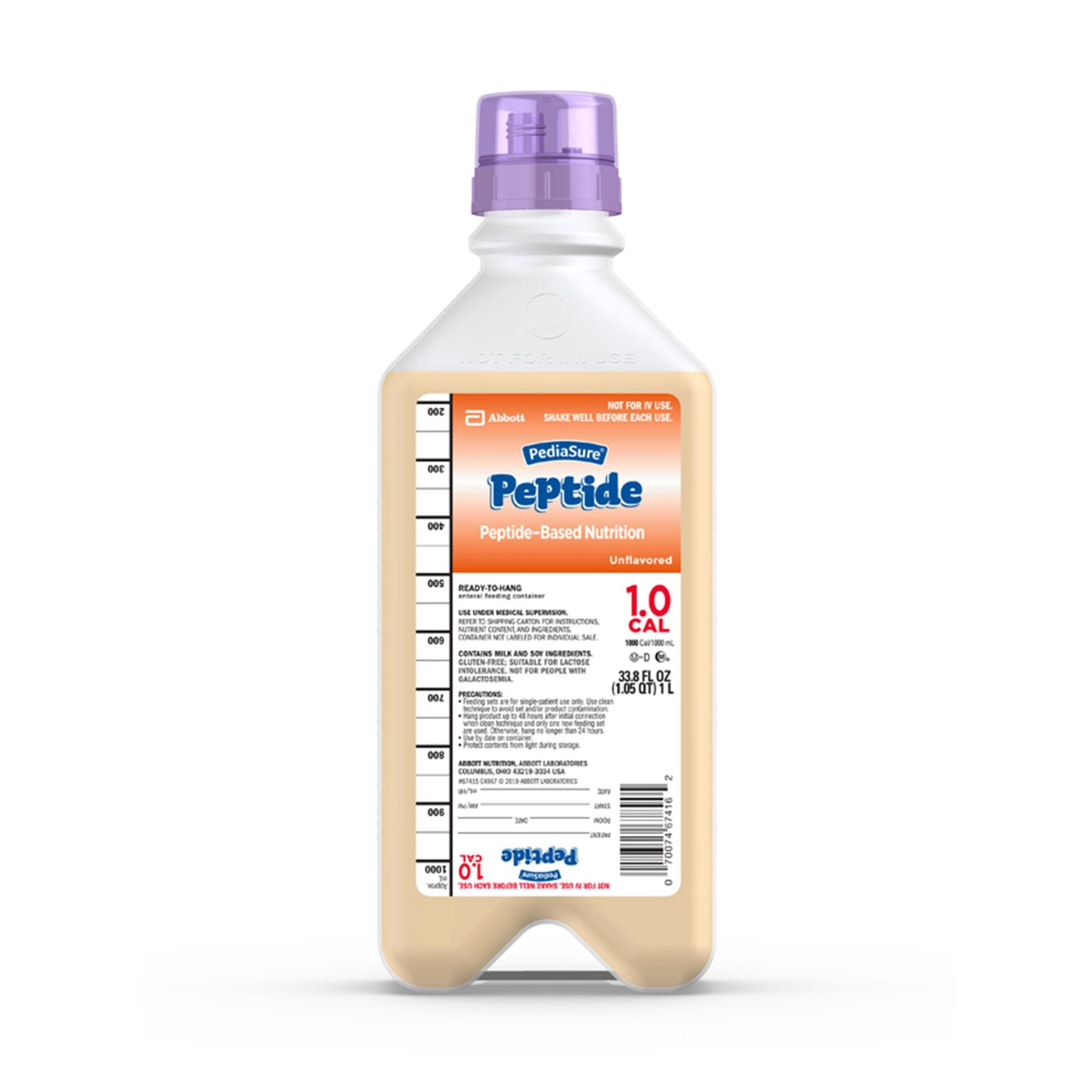 PediaSure® Peptide 1.0 Cal Peptide-Base Nutrition, Bottle