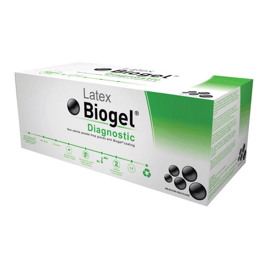 Biogel® Diagnostic™ Latex Exam Gloves, Straw