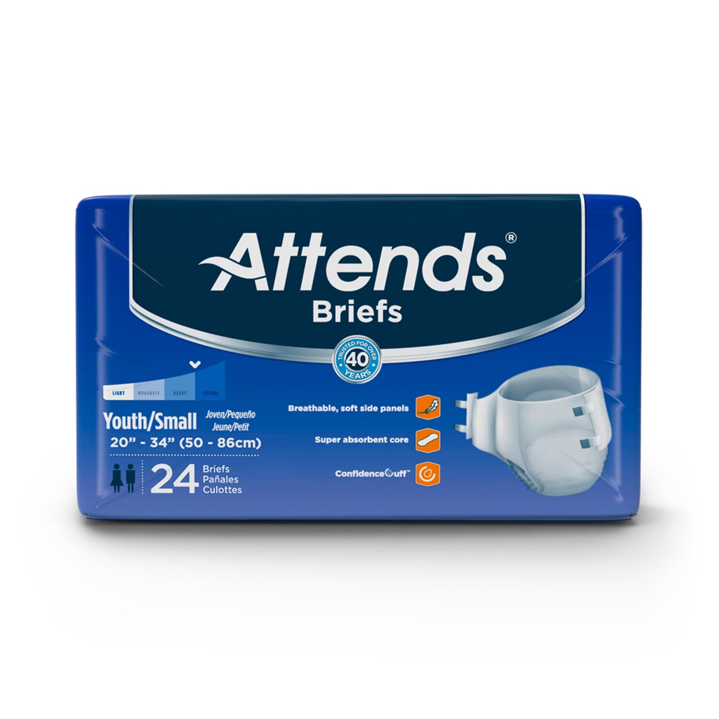 Attends® Briefs Youth/