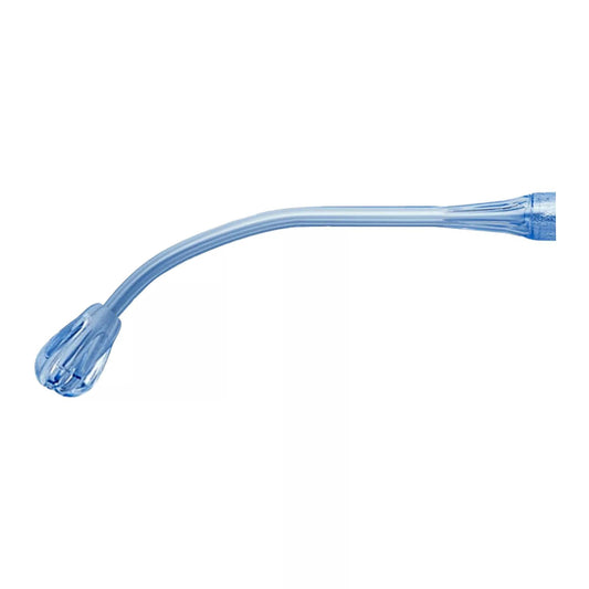 Medi-Vac Yankauer Suction Handle 1/4 Inch ID X 9 Foot L, With Tapered Bulbous Tip, Nonconductive Tubing, Removable Male / Male Connector, Without Control Vent