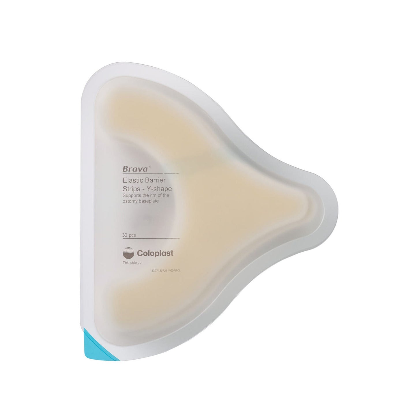 Brava® Skin Barrier Strips, Y-Shape, Elastic