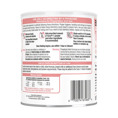 Tyrex®-1 Amino Acid–Modified Infant Formula with Iron