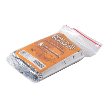 North American Rescue Emergency Blanket Mylar / Polyethylene 1.84 oz. Silver