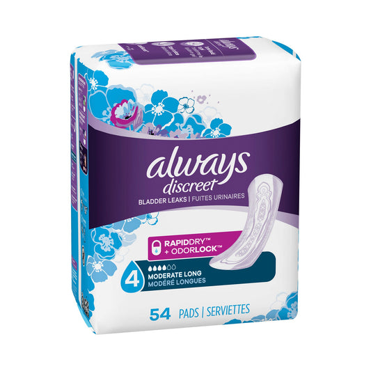 Always® Discreet Bladder Control Pad