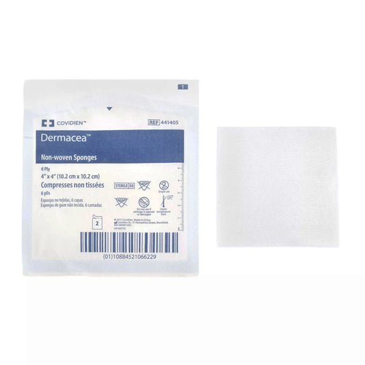 Dermacea Nonwoven Sponge 6-Ply