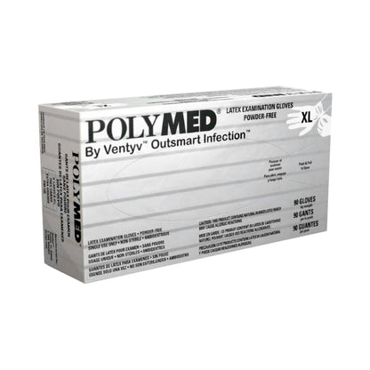 Polymed® Latex Exam Gloves, Ivory