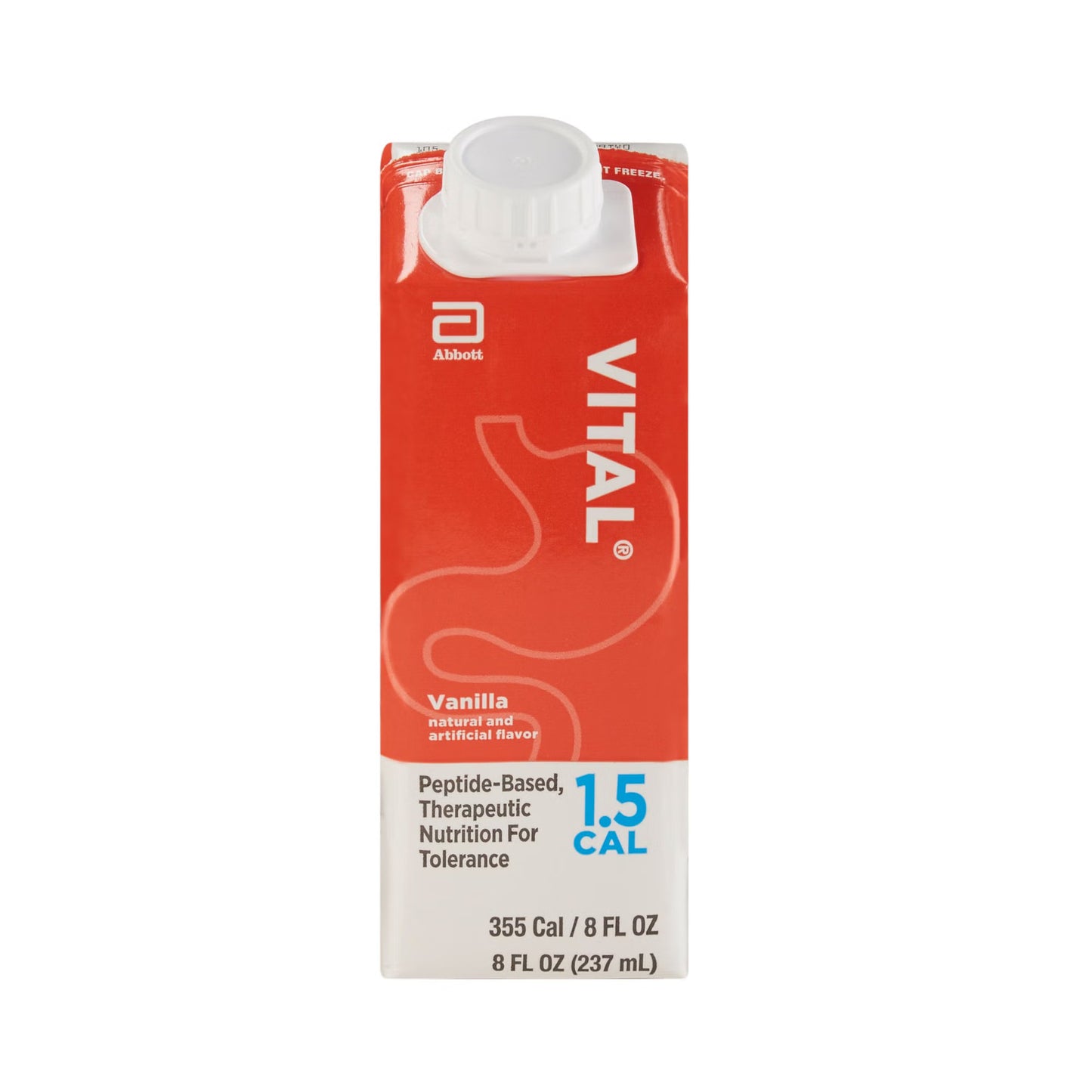 Vital® 1.5 Cal Vanilla Peptide-Based Therapeutic Nutrition for Tolerance