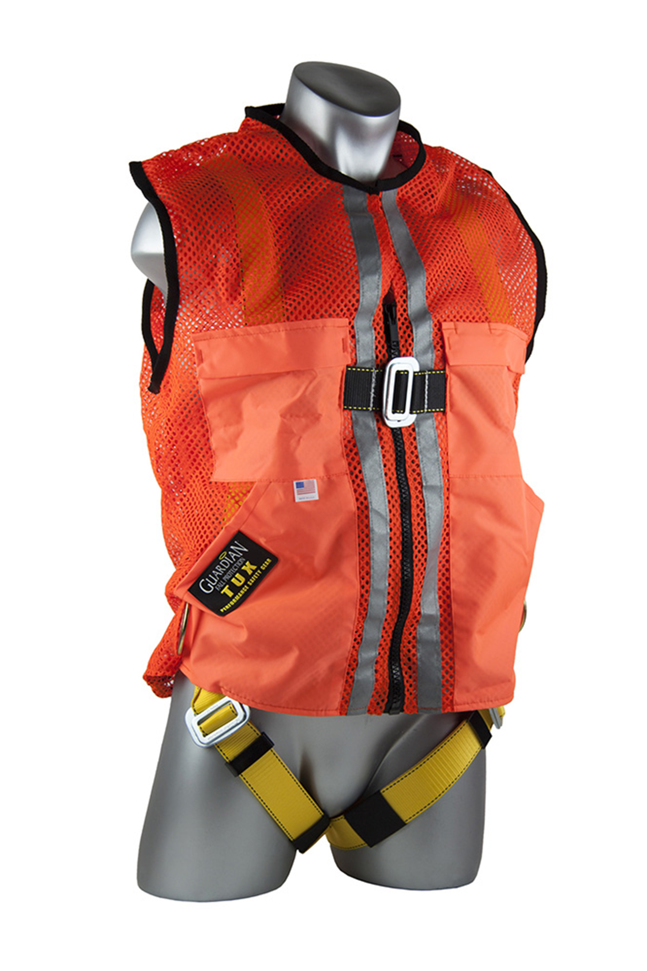 Guardian Fall Protection Construction Tux Harness 02140-ORS
