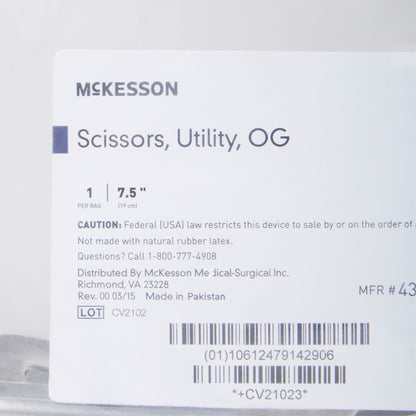 McKesson Utility Scissors, 7-1/2 Inch Length - view 3