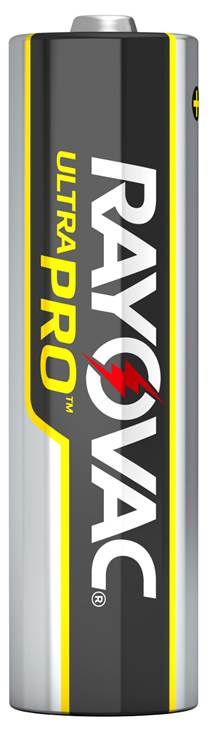 Rayovac Ultra Pro Alkaline Battery AAA Cell 1.5 Volt Disposable 24 Pack