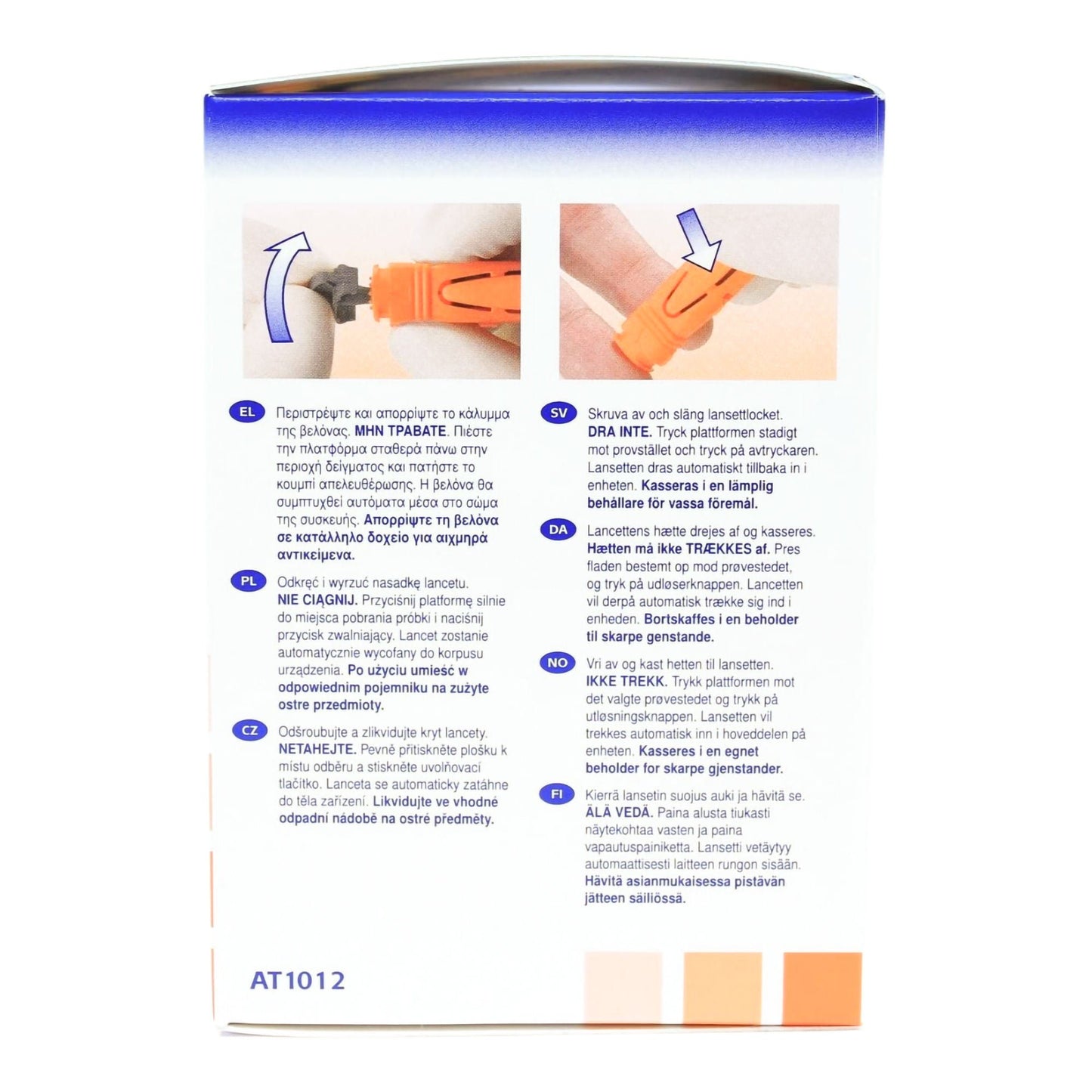 Unistik® 3 Extra Safety Lancet, 2-millimeter Depth
