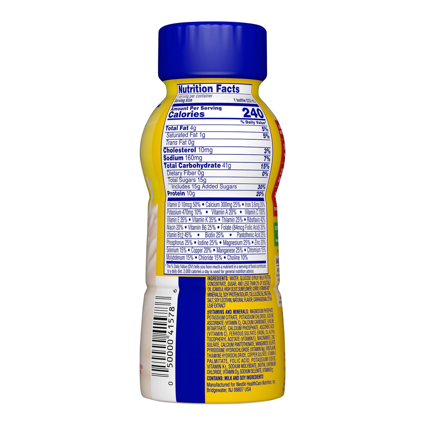 Carnation Breakfast Essentials® Strawberry Nutritional Drink, bottle