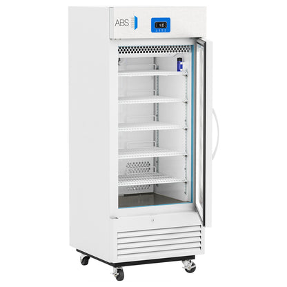 ABS Premier Upright Refrigerator Pharmaceutical 12 cu.ft. 1 Glass Swing Door Cycle Defrost