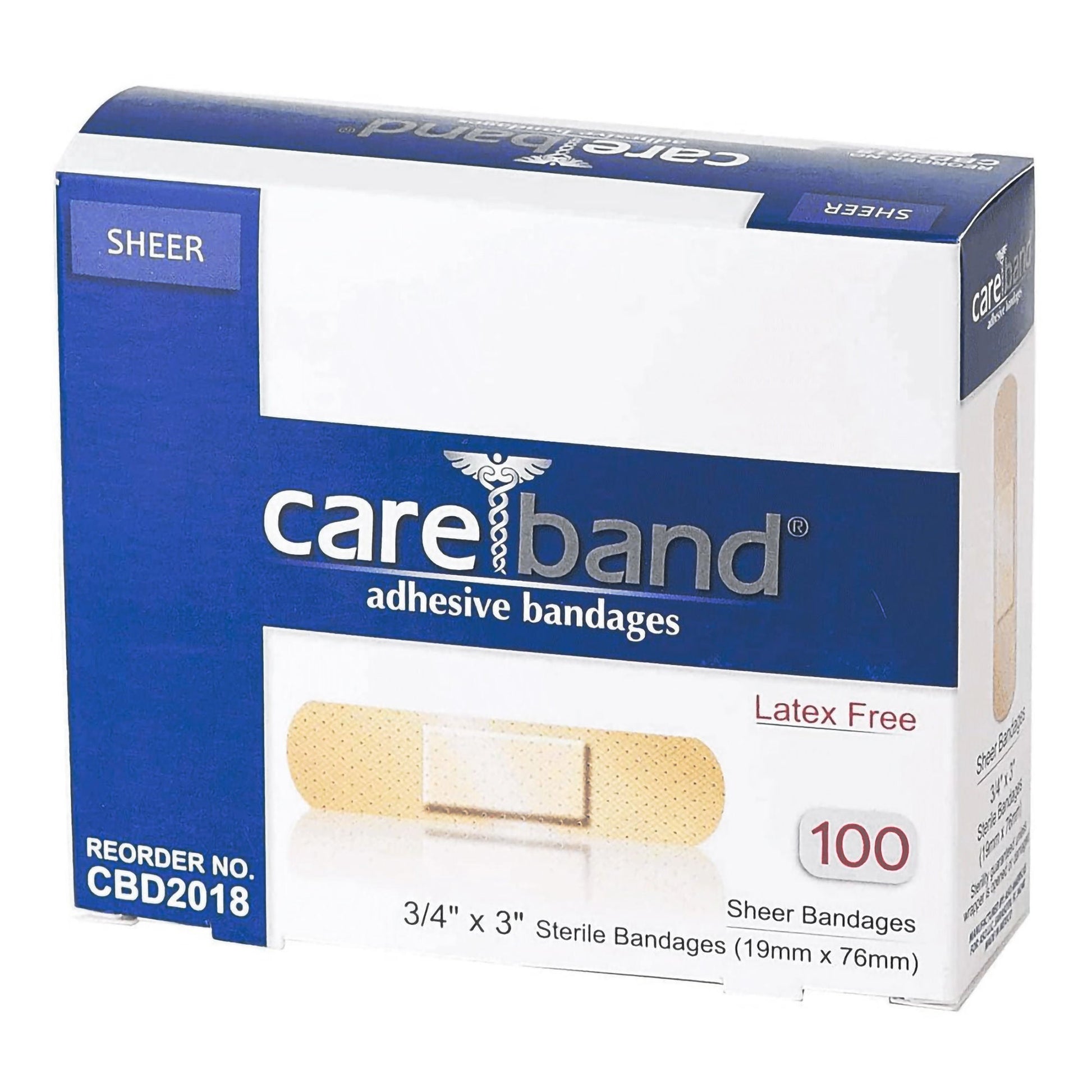 Careband™ Sheer Adhesive Strip