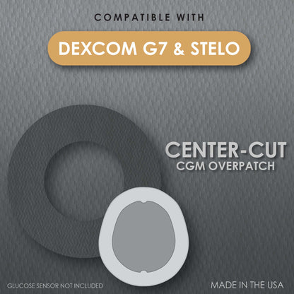 Cover Guard Sensor Overpatch Black For Dexcom G7