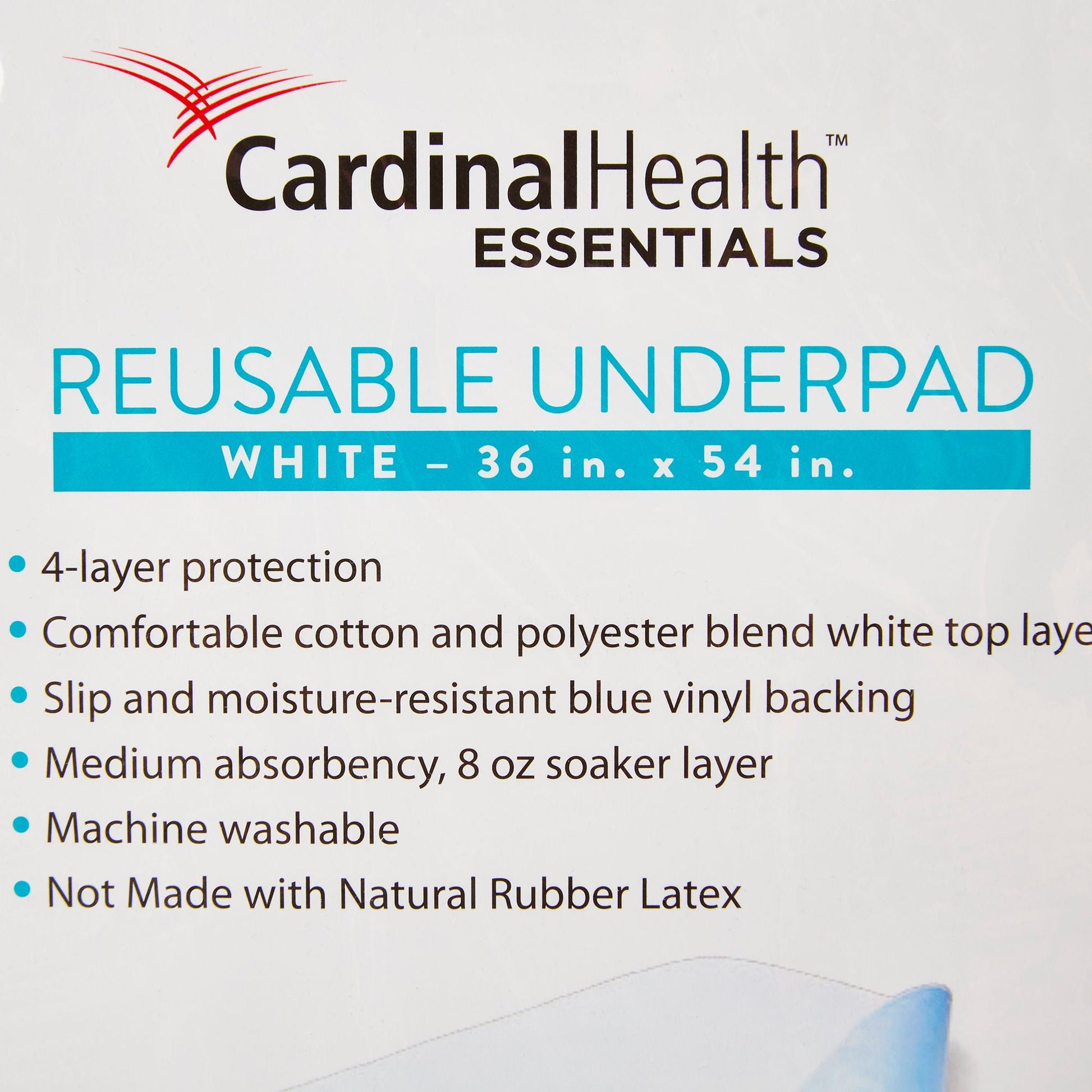ReliaMed Underpad, Reusable, Polyester
