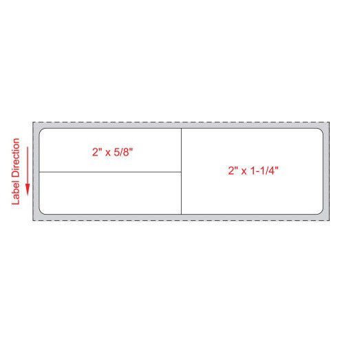 Meditech Blank Label Thermal Label White Paper
