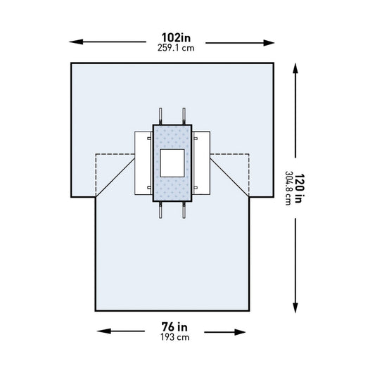 McKesson Sterile Laparotomy Drape