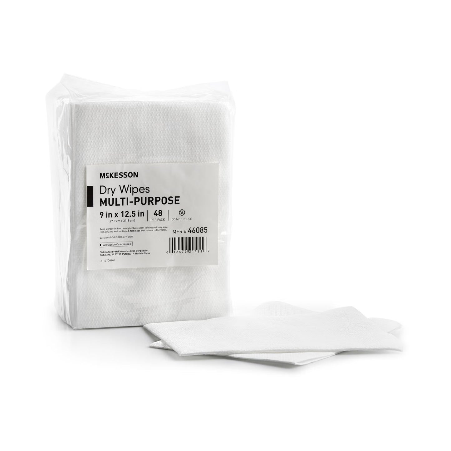 McKesson Dry Wipes, Multi-Purpose