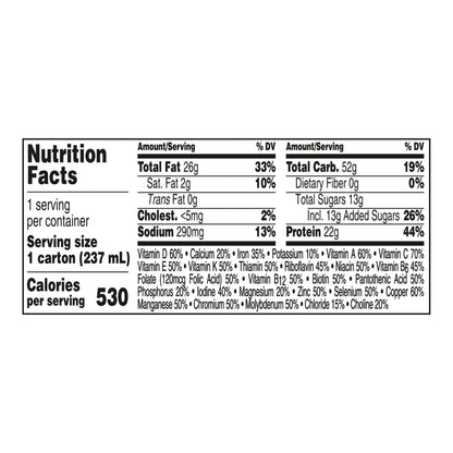 Boost® Very High Calorie Chocolate Nutritional Drink, carton