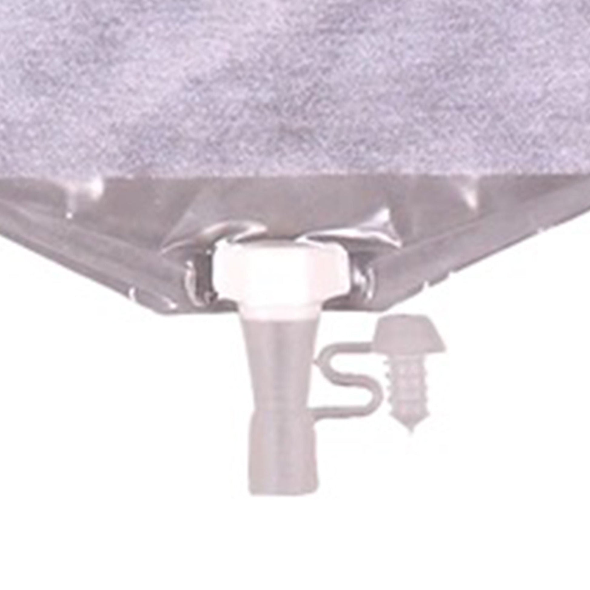 Assura® Deep Convex 1-Piece Transparent Urostomy Pouch, Stoma
