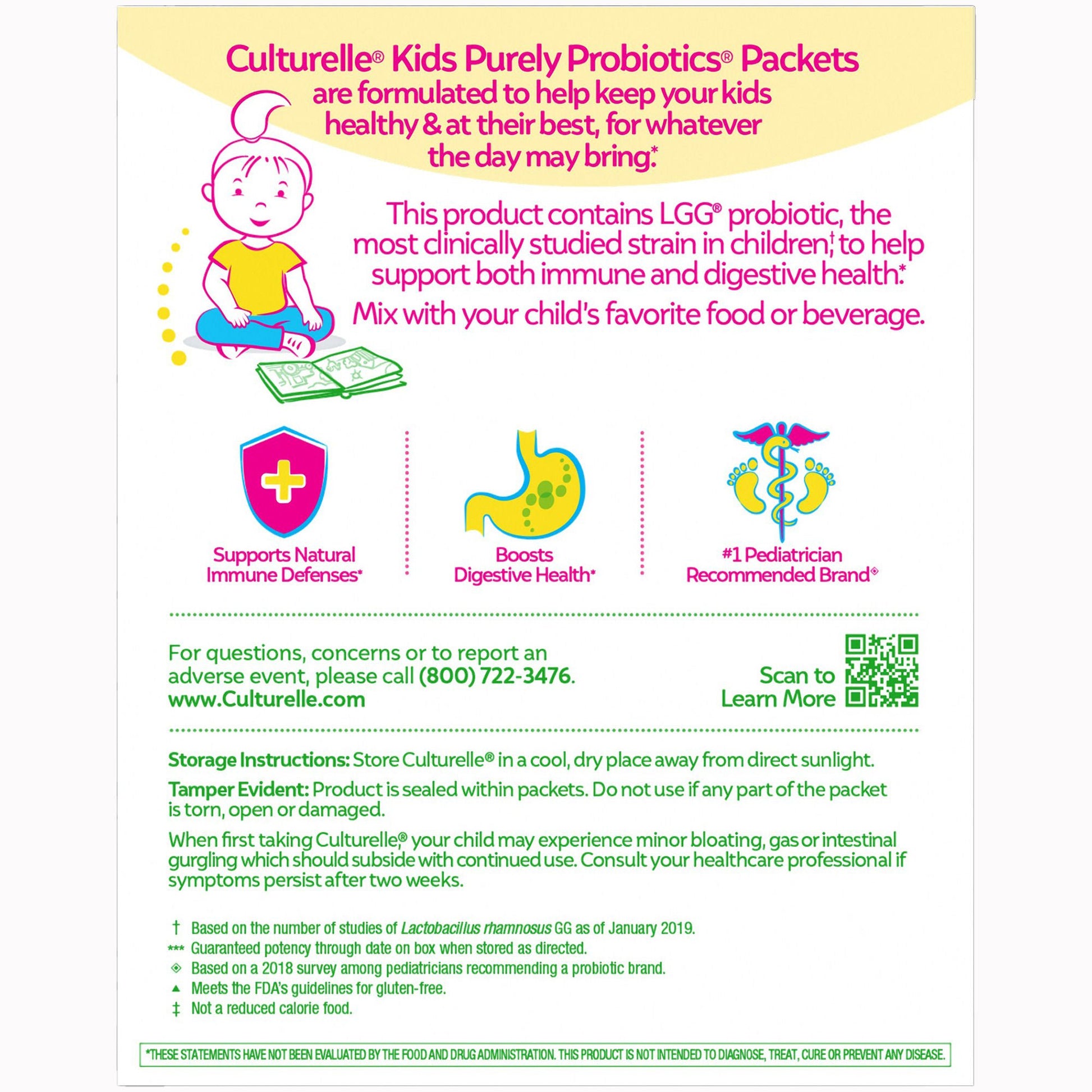 Culturelle® Kids Purely Probiotics® Packets
